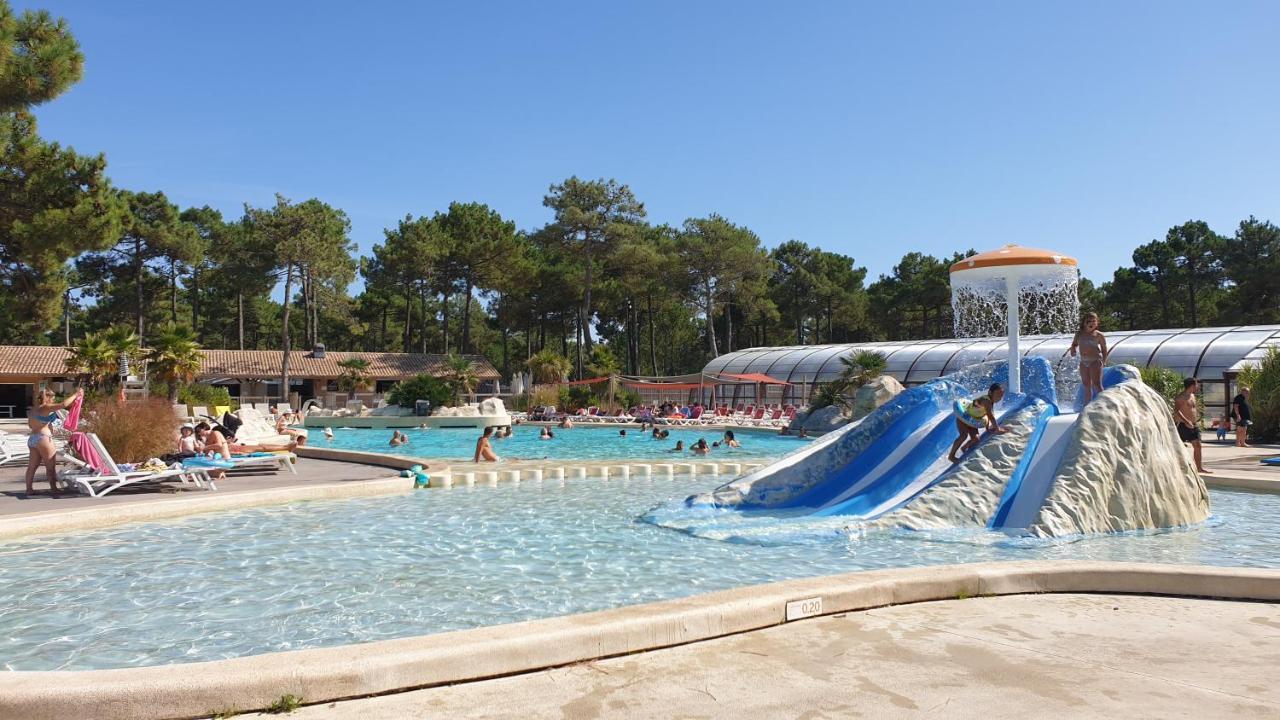 Mobil Home Happiness33 Dans Camping 5 Etoiles Acces Direct Plage Vendays Montalivet מראה חיצוני תמונה
