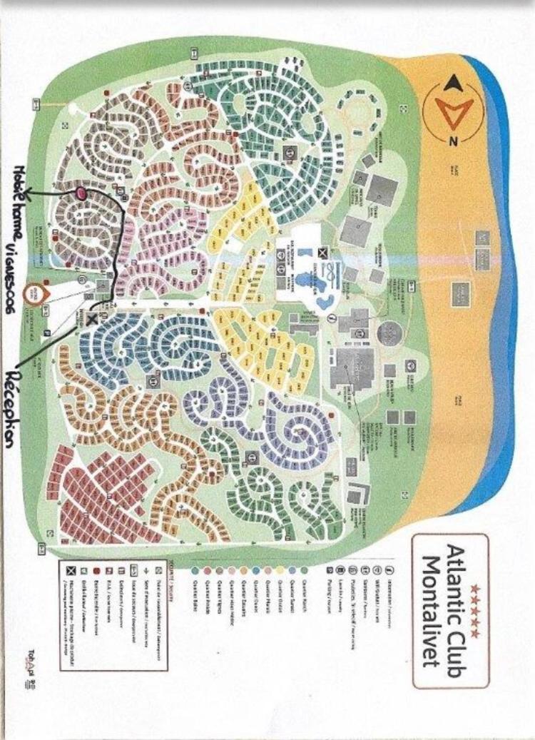 Mobil Home Happiness33 Dans Camping 5 Etoiles Acces Direct Plage Vendays Montalivet מראה חיצוני תמונה